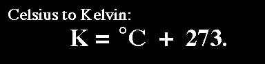 Units Of Temperature From Fahrenheit To Celsius To Kelvin And Back